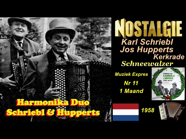 Schriebl Hupperts Schneewalzer 1958 Youtube He formerly played for roda jc kerkrade, az, willem ii and sporting lokeren. youtube