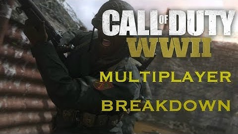 CALL OF DUTY WW2 MULTIPLAYER GAMEPLAY! | LETS BREAK IT DOWN |