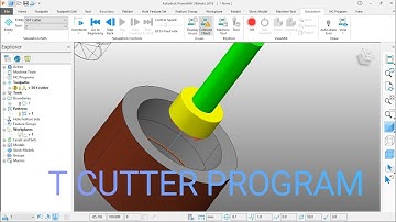T CUTTER, T SILOT DELCAM POWER MILL 3D PROGRAMMING