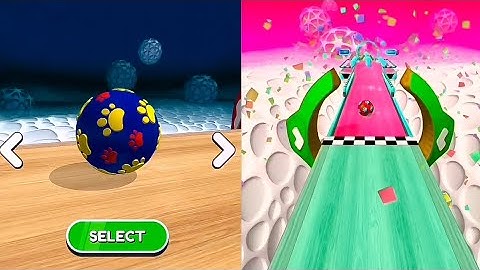 🧿🎯Going Balls Game Vs Reverse Video Gameplay iOS,Android New Update Part 841