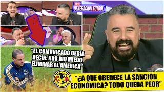 AMÉRICA MULTADA Álvaro explotó por resolución COMISIÓN DISCIPLINARIA: TODO QUEDA PEOR | Generación F