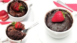How to make a quick 1-minute chocolate cake | Easy chocolate cake in 1 minute
