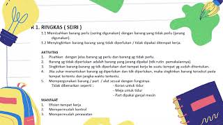 MATERI BUDAYA KERJA 5R/5S