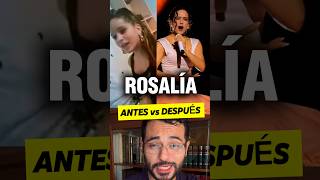 Así cambió la voz de Rosalía 👀🎤  #vocalcoachreacciona
