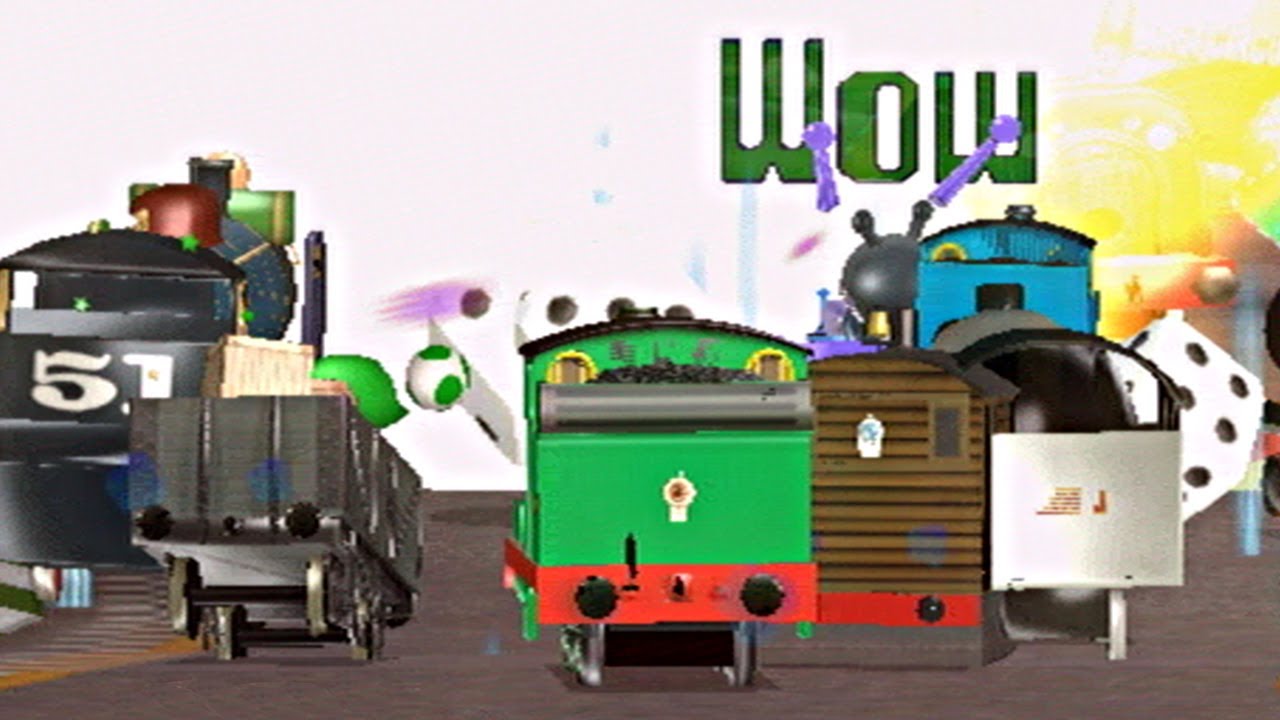 [MKW] Thomas & Friends Brawl with ばいきんまん