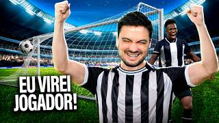 VIREI JOGADOR DE FUTEBOL PROFISSIONAL!