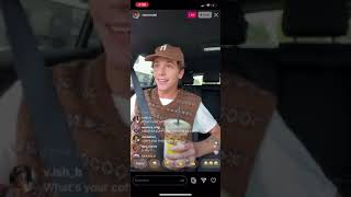 EMMA CHAMBERLAINS BOYFRIEND TUCKER ROLEMODEL HINTS AT RELATIONSHIP IG LIVE 9\/9\/20