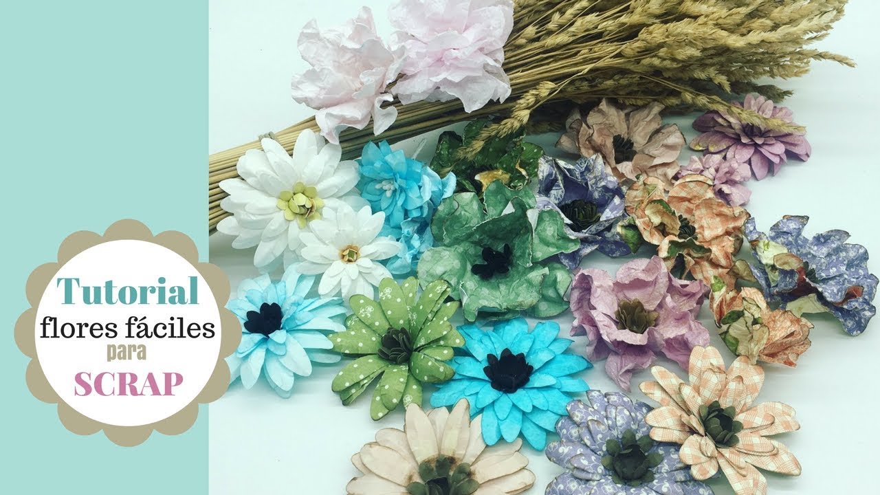 Tutorial flores fáciles para SCRAP
