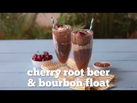 Recipe: Cherry Root Beer & Bourbon Float