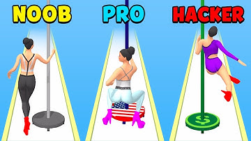 NOOB vs PRO vs HACKER - Pole Dance
