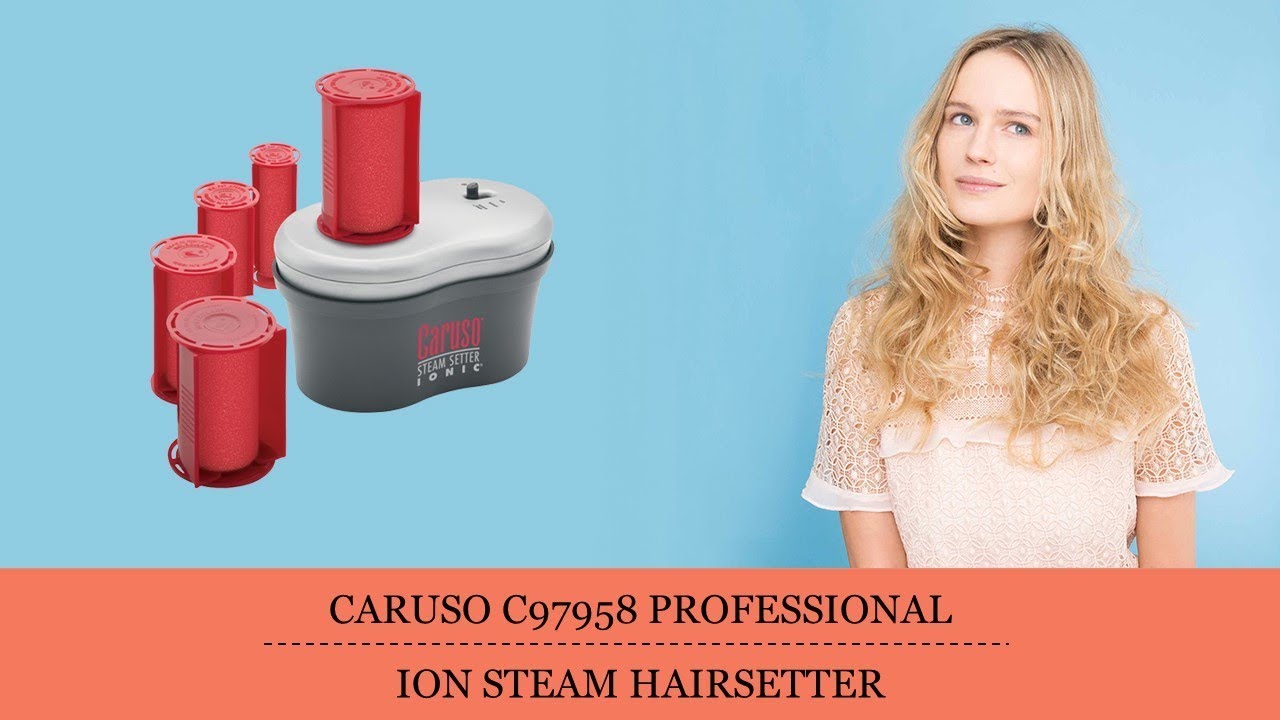 Caruso c97958 professional ion steam hairsetter review YouTube