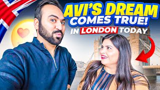 Avi’s Dream Comes True in London Today 😍 | She Waited Years To Do This | Indian Youtuber