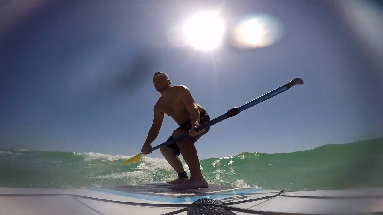 DESTIN (part 1) Learning to SUP Surf YouTube