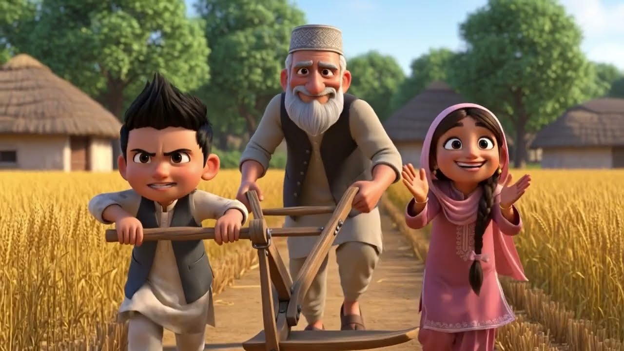 Old Village Life in Pakistan 🌾 | Heartwarming Childhood Story Under the Mango Tree