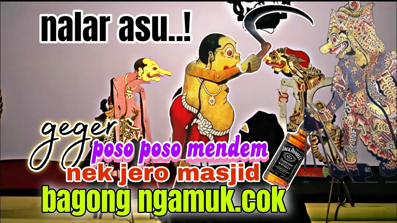 KI DALANG SENO NUGROHO, GORO GORO BAGONG NGAMUK,NALAR BANGS4T POSO POSO PODO MAKSI4T