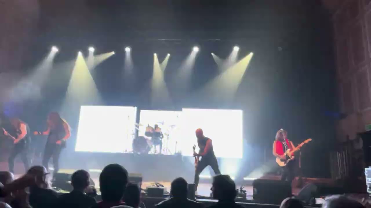 Tyne Maiden Wasted Years live Christmas Rocks at the O2 City Hall in Newcastle 27/12/2025