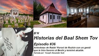 Episodio # 36. Historias de el Baal Shem Tov.  Anécdotas de Rab Yisroel de Ruzhin II.  