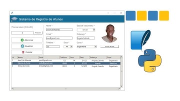 Como Criar um Sistema de Registro de Alunos em Python do ZERO!