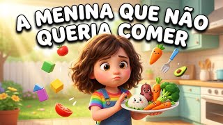 A MENINA QUE NÃO COMIA- História Infantil | #infantil #historiainfantilparadormir#historinha