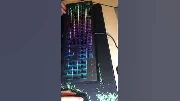 Razer Cynosa Chroma typing