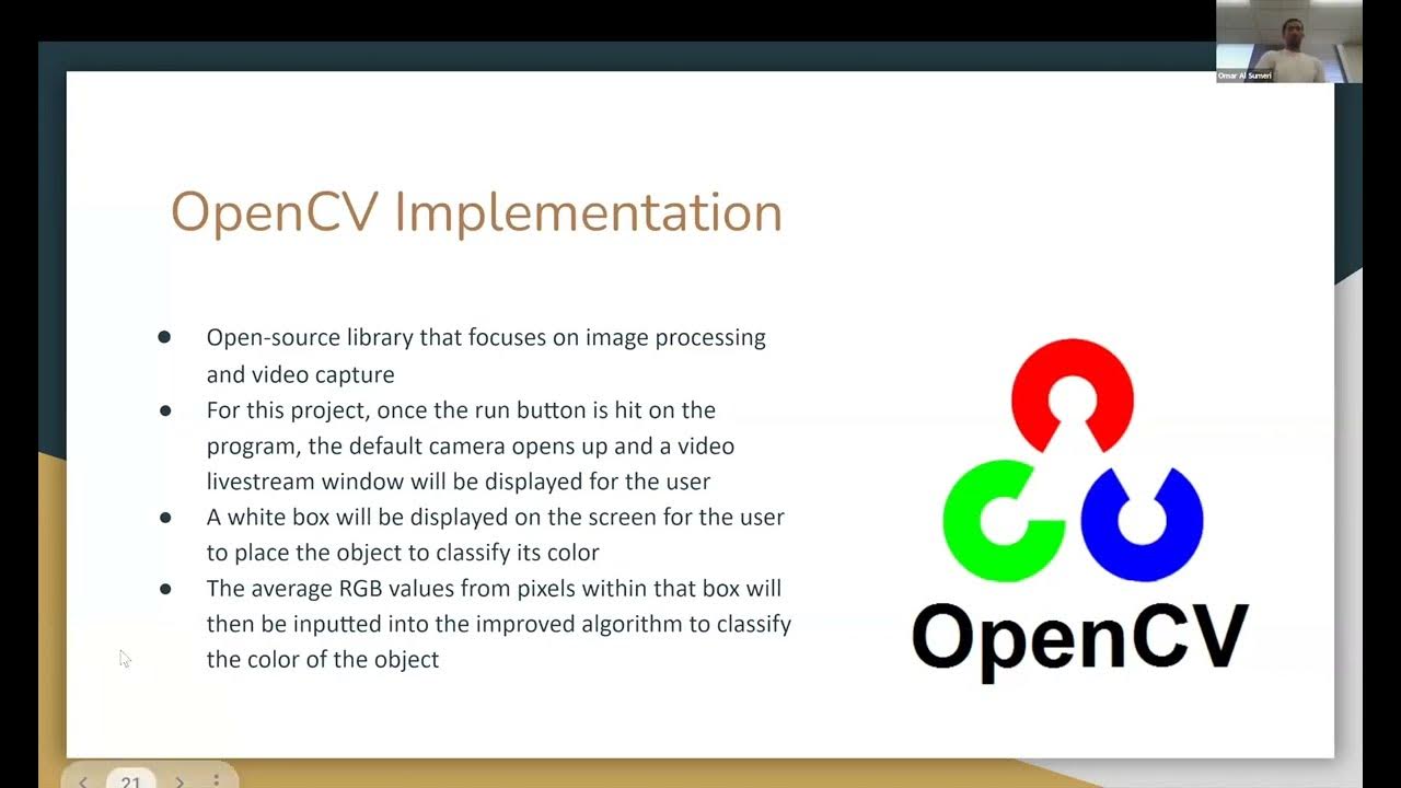 Color Detection using Improved KNN Algorithm with OpenCV Implementation ...