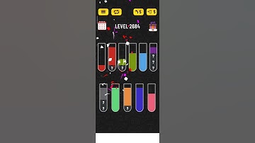 Water sort puzzle level 2684 #solveitwithme #watersortpuzzle #puzzle #games #colors #solutions #play