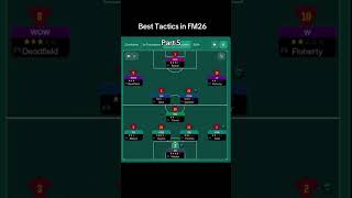 Best Tactics in FM26 - Part 5 🔥 | Football Manager 2026 Tips