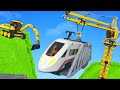 Excavator, Train, Truck, Tractor, Crane & Dump Trucks Lego Construction Toy Vehicles for Kids