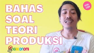 bahas Soal Teori Produksi (Law of Deminishing Return) special ksn/osn bahas Soal Teori Produksi (Law of Deminishing Return) special ksn/osn