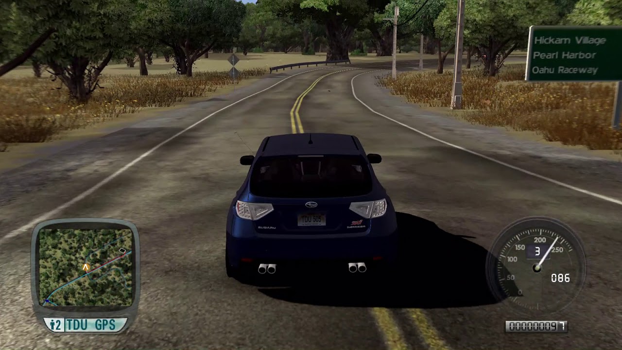 Test Drive Unlimited Subaru Impreza WRX STI