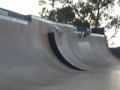 Six year old your vert skateboard girl Annika Vrklan 1st day dropping in!.