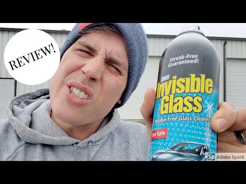 Who Makes The BEST Window / GLASS Cleaner?.It May Surprise You