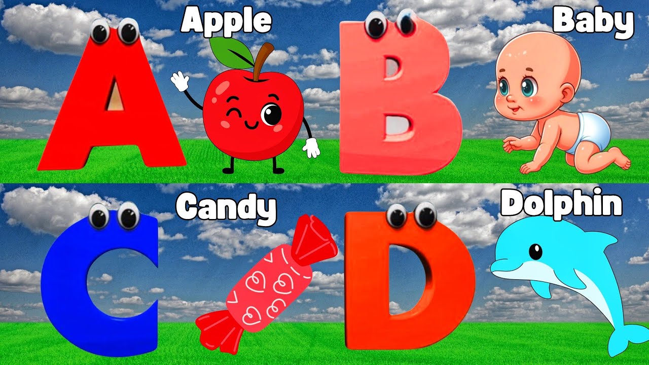 ABC Song | A Is For Apple Learn ABC Alphabet for Children | Education ABC Nursery Rhymes
