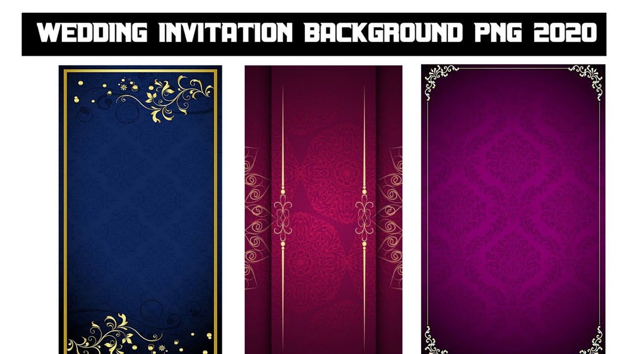 Download Weddings Invention Banner Background Png Link In Descriptions Box Youtube 3D SVG Files Ideas | SVG, Paper Crafts, SVG File