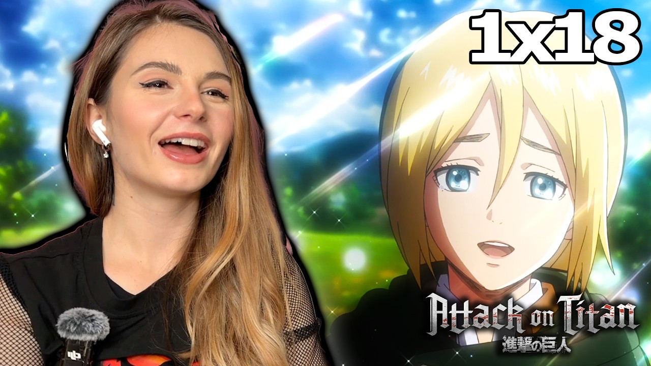 She's An ANGEL!! NON-ANIME FAN Reacts to ATTACK ON TITAN S1 Episode 18 | ANIME REACTION