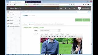 How to save and approve content