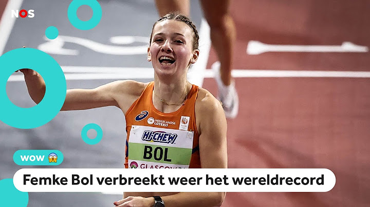 Goud! Femke Bol bij WK snelste op de 400 meter