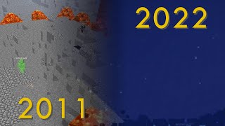 Revisiting 2011 2b2t Screenshots in 2022