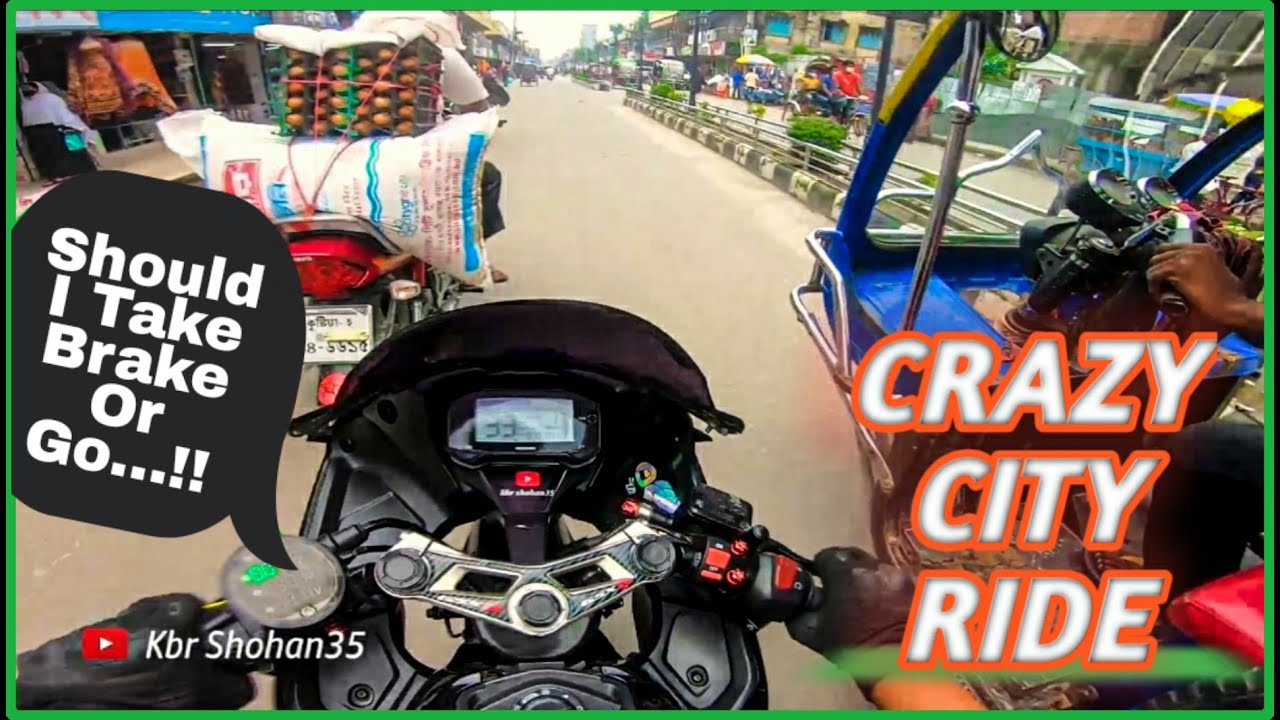 CRAZY CITY RIDE || CITY RIDE WITH RTR 2V RIDER - YouTube