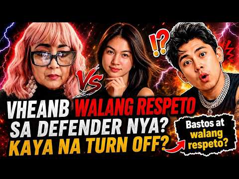 OMG! VHEANB BASTOS AT WALA DAW RESPETO AYUN SA DEFENDER NYA? | PAPAVHER