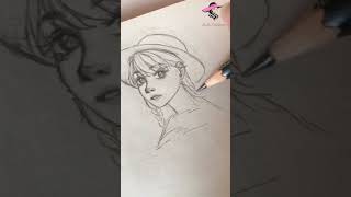 Drawing a portrait in pencil howtodraw drawing painting drawingskill artistomg dailysketch