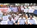 Journalists Protest in Visakha Over Sakshi TV Blockage in AP