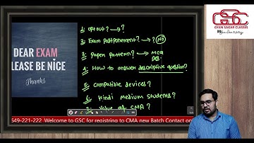 CMA Exam Update | Optout | paper pattern | descriptive question | compatible devices | Result