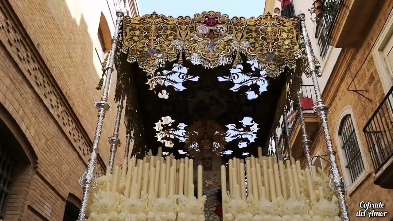 Amparo, Plocia y Callejón de los Negros, Domingo de Ramos Cádiz 2022