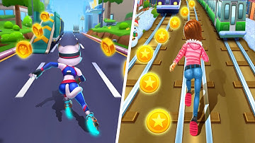 Runner Heroes VS Subway Princess Runner - Gameplay Walkthrough - All Levels IOS, Android (Ep- 9)