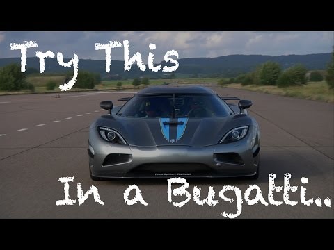 Koenigsegg Agera R owns Bugatti Veyron