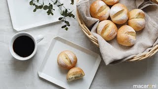 ほっこりやさしい味わい！ はちみつ ミルク パン のレシピ 作り方