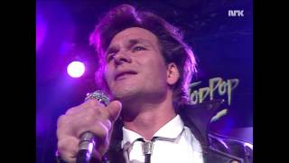 Patrick Swayze   She's Like The Wind TopPop Norway 1987 Resimi