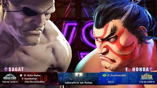 Street Fighter 6 - Richter Masters (Sagat) vs RocamboledoMal (E. Honda)