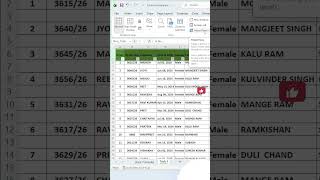 Excel Freeze Panes Trick 🤯 Never Lose Headings Again! #shorts #excel #microexcel